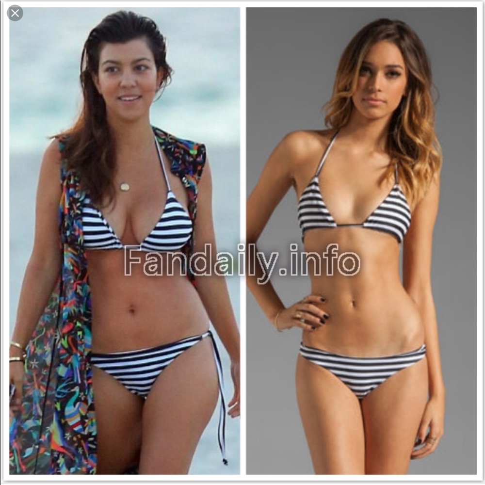 👙 MIKOH “Swell Lines Bikini Set”  sz: Med